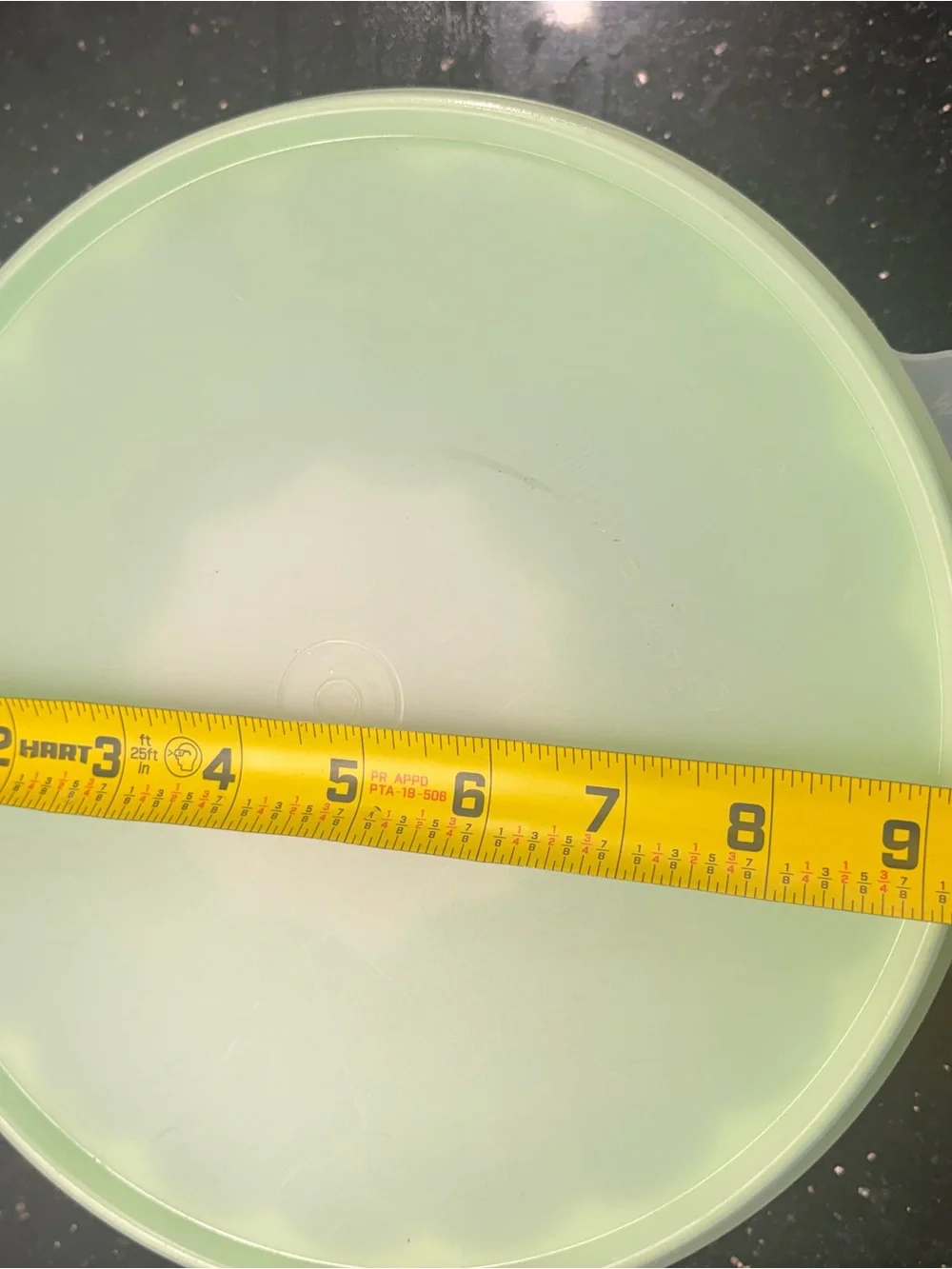 Tupperware molded plastic